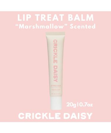 Hydrating Lip Treat Balm - Avocado Olive & Coconut Oils for Soft Lips - Marshmallow Scented Moisturizer - 0.7oz - Buy Online on GoSupps.com