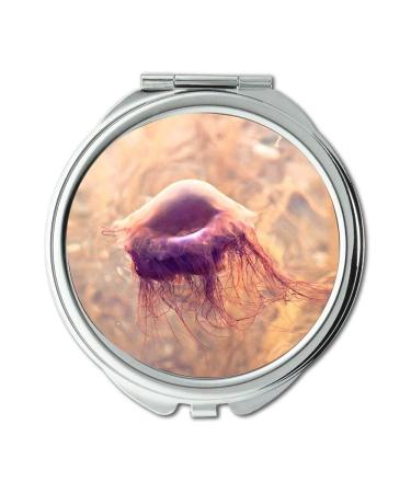 Mirror Travel Mirror blur blurred background bright pocket mirror portable mirror