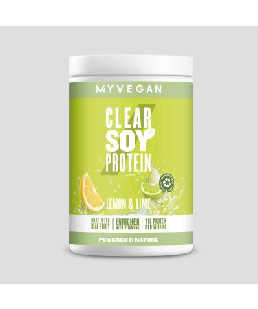 Myvegan Clear Soy Isolate Lemon and Lime 20 Servings