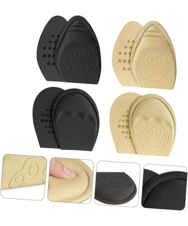 FOMIYES Forefoot Half Size Pad Insoles for Women - Toe Relief & Comfort Shoe Inserts Adhesive Metatarsal Sleeve Pads - 4 Pairs Soft Foot Pads for Shoes & Boots - Buy Online on GoSupps.com