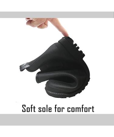 Men's Waterproof Ankle Rain Boots - Rubber Garden Shoes Size 10 - Buy Online on GoSupps.com