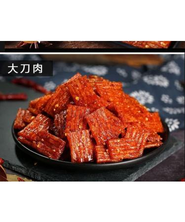 Spicy Gluten Latiao 101g/3.56oz/pack Nostalgia Spicy Strips super spicy spicy stick Chinese snack delicious Instant classic hot&spicy flavor snack Vegan Sweet Spicy Flavor (Spicy gluten 2 bags) Spicy gluten 2 bags - Buy Online on GoSupps.com
