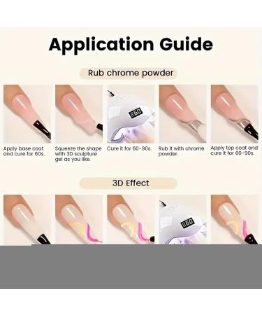  G n rique 3D Nail Gel - Suitable for Nail Sculpting Gel Set - 15ml 3D Nail Molding Gel Thick Nail Design Gel Glue Modeling Manicure Decoration Glue for Bonding - Buy Online on GoSupps.com