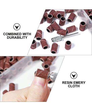Beaupretty 1box Shape Tool Manicures Ring Professional for Sanding Efile Nail Household Practical Tools Electric Drill Polishing Pedicures Grinder Heads and Assorted Bits Useful 1.27x0.8cm - Buy Online on GoSupps.com