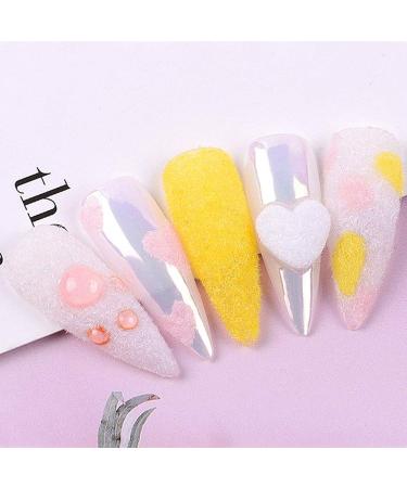 Rantoloys 12 Color Velvet Flocking Powder Set - Nail Art Glitter Polish for DIY Decoration - Buy Online on GoSupps.com