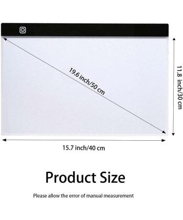Sponake A3S Light Pad for Diamond Painting - 3 Level Brightness, Perfect for 5D Diamonds Art, Crafts, Vinyl Weeding, Sketching, Animation - Buy Online on GoSupps.com