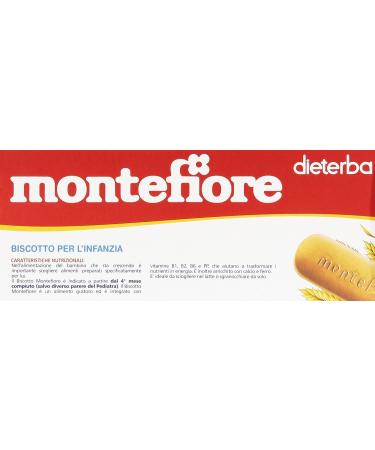 Montefiore Il Biscotto per Infanzia Pack of 6 Children's Biscuits 6 x 800 g + Italian Gourmet Polpa 400 g - Buy Online on GoSupps.com