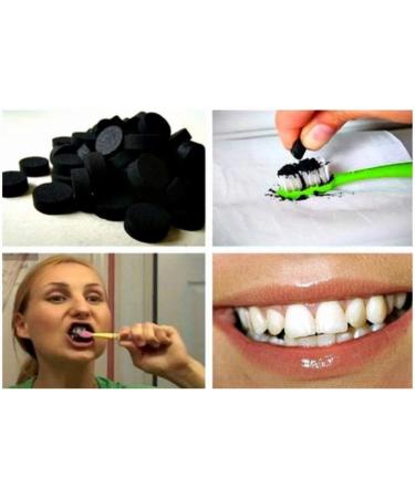 20 Packs (200 Tablets) Organic Activated Charcoal 280mg Tablets - Detox, Digestive Relief, Teeth Whitening - Buy Online on GoSupps.com