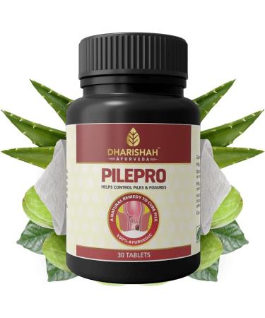 JOKE Dharishah Ayurveda Pilepro Ayurveda Capsules for Bleeding Piles/Hemorrhoids (30 Capsules)