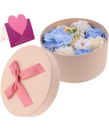 Housoutil 3 Boxes Preserved Flower Decoration Mothers Soap Flowers Gift Artificial Soap Flowers Soap Rose Flower Petals Rose Soap Flowers Christmas Decorations Fragrance 16.2X16.2X8.2CMx3pcs Bluex3pcs - Buy Online on GoSupps.com