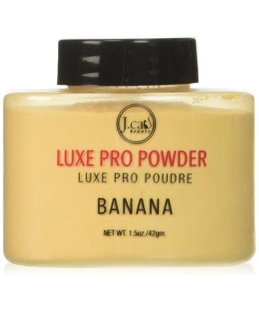 J.Cat Beauty Luxe Pro Powder  LPP101 Banana 1.5 oz (42 g)