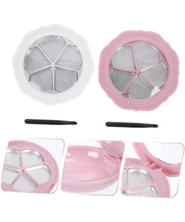 Beatifufu Makeup Organizers and Organizers Lipstick and Eyeshadow Test Palette Compact Makeup Organizer Storage Box Random Color - Buy Online on GoSupps.com