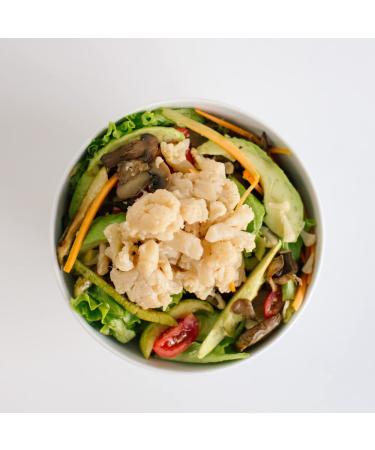 POSHI Cauliflower Vegetable Snack | Salt + Black Pepper | Keto, Vegan, Paleo | Non GMO, Low Carb, Low Calorie | Gluten Free | Marinated, Steamed | Gourmet, Healthy, Natural | Travel Food (10 Pack - 1.58 oz) - Buy Online on GoSupps.com