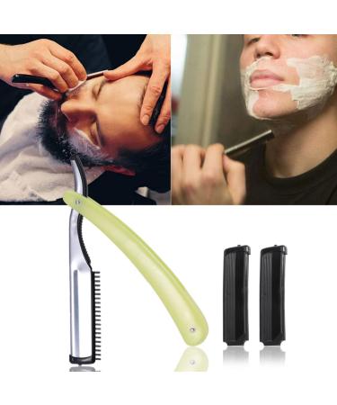 EXCEART Folding Straight Razor - Premium Manual Shaving Razor for Effortless Grooming | International Shipping Available - Buy Online on GoSupps.com