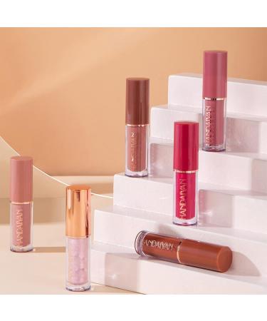 Shop 12 Colors Nude Matte Lipstick & Non-Stick Lip Gloss Set - Waterproof Durable Women's Gift - Buy Online on GoSupps.com
