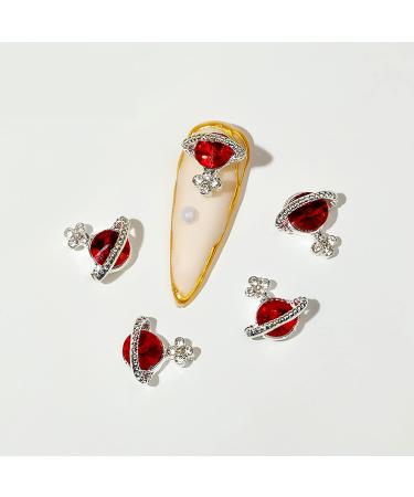 Mcduyant 9 Pieces Nail Art Planet 3D Charms Nail Art Saturn Shape Decoration DIY Nail Charms Nail Art Supplies for 3D Nail Art Designs Decoration DIY Crafting Jewelry Accessories - Buy Online on GoSupps.com
