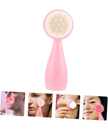 POPETPOP Silicone Face Brush Portable Exfoliating Brush Face Cleaning Brush Convenient Face Brush Home Accessory Portable Face Brush Wash Face Brush Washbasin Multifunction Silica Gel 12x4.5cm - Buy Online on GoSupps.com