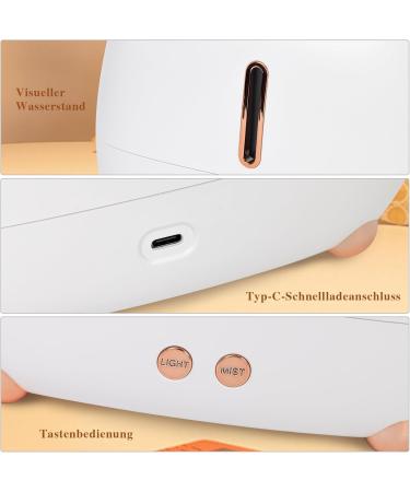 Moorle Aroma Diffuser - Flames Effect Essential Oils Humidifier | 250ml Fragrance Diffuser with 7 LED Colors | Perfect for Home Office and Yoga - Buy Online on GoSupps.com