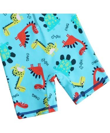 HUAANIUE Baby Boys Dinosaur Swimwear Set with UPF 50+ Sun Protection | 2-3 Years - Buy Online on GoSupps.com