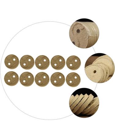 ULTechnovo 30 StK Moxa Cake - Effective Moxibustion for Neck Massage Relief | International Shipping Available - Buy Online on GoSupps.com