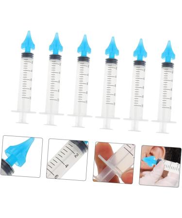 Ipetboom 6pcs Ear Wax Removal Tool for Home Use Safe Ear Cleaning Flared Nozzle for Gentle Irrigation for Adults and Boys and Girls - Buy Online on GoSupps.com