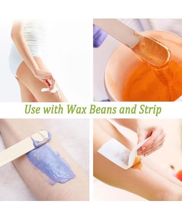 Premium Wooden Spatula for Hair Removal | Waxing Sticks & Applicators for Smooth Skin - Buy Online on GoSupps.com