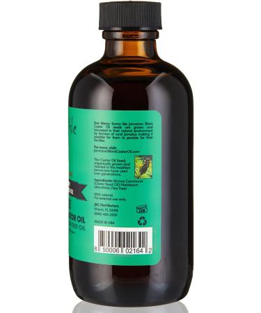 Sunny Isle Jamaican Black Castor Oil with Tea Tree Oil 118ml - Buy Online on GoSupps.com