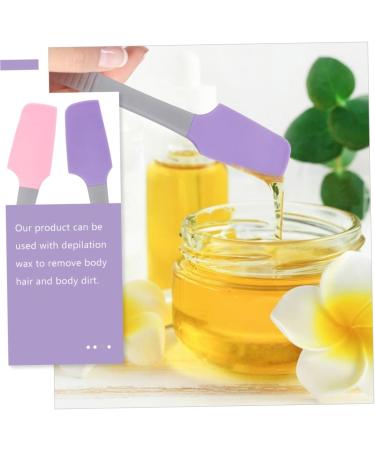 Buy Hapinary 4-Piece Silicone Wax Spatula Set | Professional Wax Applicator for Home & Salon Use - Buy Online on GoSupps.com
