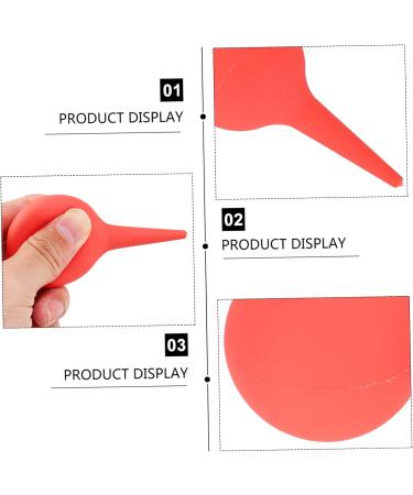 Lalafina Earwash Tool - 1-Piece Keyboard & Phone Cleaner Red Ear Cleaning Ball (9x4.5cm) - Efficient Dust Removal for Ears & Devices - Buy Online on GoSupps.com