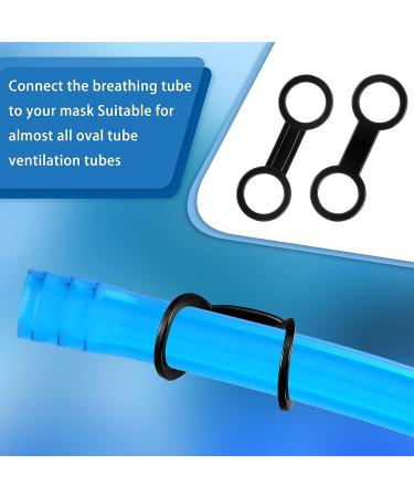 Frienda Silicone Snorkel Clip - Diving Snorkel Holder for Scuba Dive - Black 12 - Buy Online on GoSupps.com