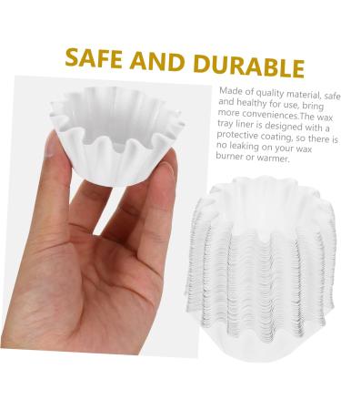 Homoyoyo 50-Piece Wax Paper Muffin Shapes - Safe & Warm-Keeping Cupcake Liners 8x8x3cm - Ideal for Baking & Shipping Worldwide - Buy Online on GoSupps.com