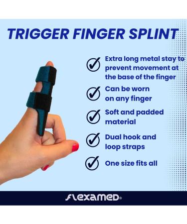 Buy Trigger Finger Splint for Stenosing Tenosynovitis - Fast International Shipping - Buy Online on GoSupps.com