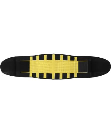 Weikeya Waist Trimmer Belt | Back Support & Posture Correction | Yellow Velcro Fastener - International Shipping Available - Buy Online on GoSupps.com
