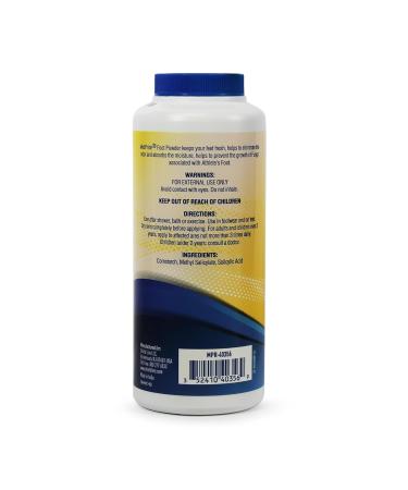 MED PRIDE Premium Foot Powder - Hypoallergenic Talc-Free Moisture Control & Odor Eliminator - 6oz for Sweat & Fresh Shoes - Buy Online on GoSupps.com