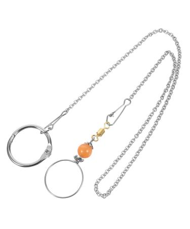 BESPORTBLE 4 Sets Chain Leash Parrot Neck Chain Stainless Steel Chain Stainless Steel 30x2.3cmx4pcs Assorted Colorx4pcs