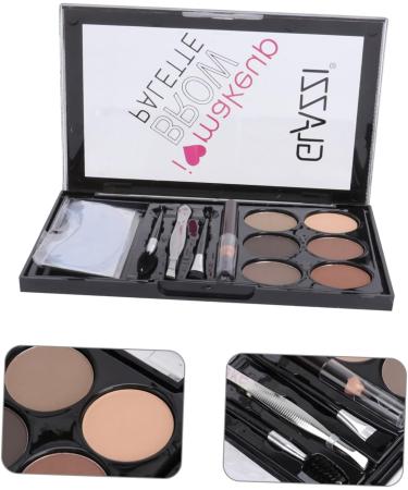 PLAFOPE Waterproof Eyebrow Powder 1 Set Eyebrow Powder Set Waterproof Eyebrow Makeup Eyebrow Powder Cosmetic Eyebrow Pencil - Buy Online on GoSupps.com