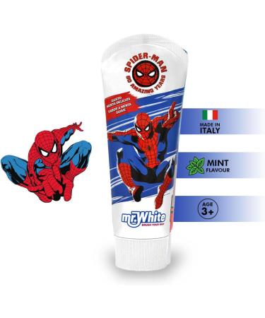 MR White JR Toothpaste Spider-Man - Best Kids Dental Care for Superhero Smiles | Shop Internationally - Buy Online on GoSupps.com