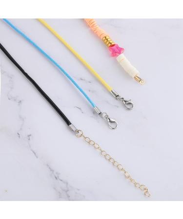 ASTER 1200 Pieces Fold Over Cord Ends Terminators for Jewelry Making - Necklace Bracelet Ending Clasp Tips - Buy Online on GoSupps.com