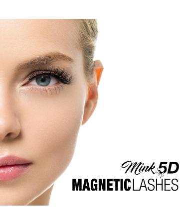 Buy BlackPink Mink 5D Magnetic Lashes - Fluffy Reusable Lightweight False Eyelashes | 2-Step Liner-Lash System (BPM104 - Buy Online on GoSupps.com