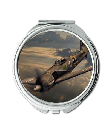 World war aircraft Mirror Travel Mirror gripen e fighter pocket mirror portable mirror