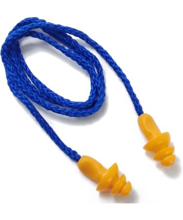 GXXMEI 100 Pairs Reusable Silicone Ear Plugs with String - Noise Cancelling Ear Protection for Sleep & Hearing Safety - International Shipping Available - Buy Online on GoSupps.com