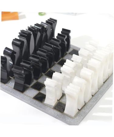STOBOK 2pcs Chess Mold Molds for Resin Epoxy Resin Craft Molds Candy Molds Silicone Chocolate Mold Molds for Chocolate Candle Kit Crystal Silica Gel 3D Clay White Manual - Buy Online on GoSupps.com