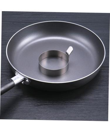 Zerodeko 6 Pcs Fried Egg Kitchen Tools Egg Ring Round Egg Omelette Cooking Mould Mold Model Stainless Steel - Buy Online on GoSupps.com