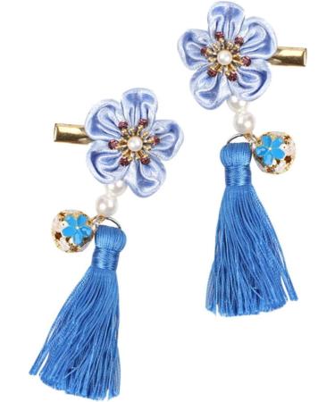 ABOOFAN 2 Pairs New Year Bobby Pin Kids Barrettes for Hair Chinese Style Hairpin Girl Barrettes Clip Girls Hair Clips Hair Clip for Han Chinese Clothing Child Side Clip Japanese-style - Buy Online on GoSupps.com