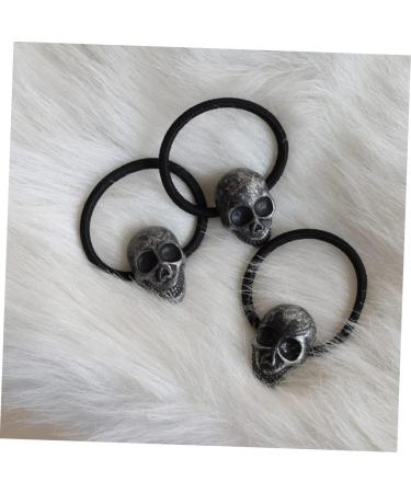 BCOATH 10 Pieces Skull and Hair Rope Halloween Hair Rope Curly Hair Bobbles Halloween Hair Rope Skull Headwear Hair Rope Made of Plastic Hair Accessories Tie Miss Lolita Resin - Buy Online on GoSupps.com