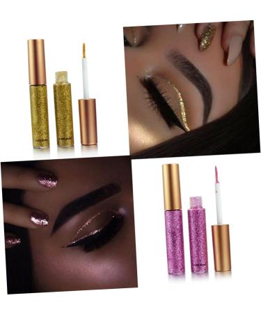 DRESSOOS Liquid Eyeshadow 10pcs Eyeliner Pencil Eyeshadow Metallic Liquid Eyeliner Glitter Eyeliner Eye Shadow Flash Set - Buy Online on GoSupps.com