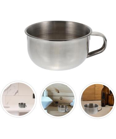 Beavorty Stainless Steel Shaving Soap Dish Set - 10x8.5cm | Bubbly Foam Container for Men s Shaving Needs - Buy Online on GoSupps.com