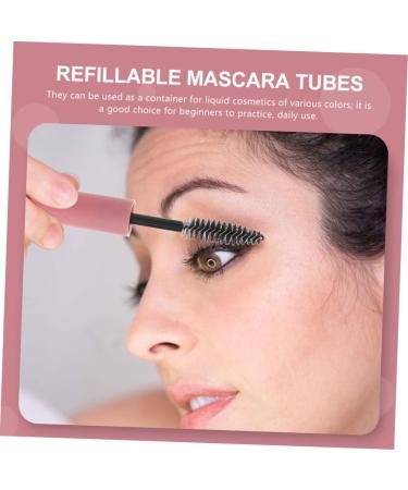 TOVINANNA 15 Pcs Mascara Tube Cosmetic Containers Eyelash Wand Bottle DIY Mascara Bottles Abs Pink - Buy Online on GoSupps.com