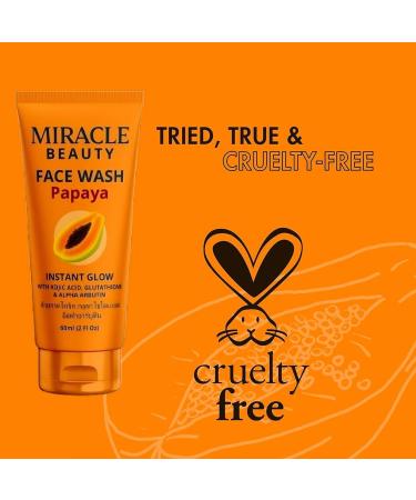 MACARIA Kojic Acid Skin Brightening Face Wash for Exfoliating Face Hydrating Face Moisturizer Papaya Face Wash Even Skin Tone with Hyaluronic Acid Papaya Extracts 2.02 Fl Oz - Buy Online on GoSupps.com