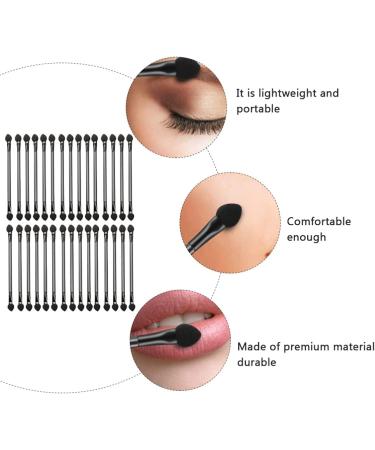 Healifty 30pcs Double Ended Eyeshadow Brush Disposable Makeup Highlighter Cosmetic Shadow Brush Major - Buy Online on GoSupps.com